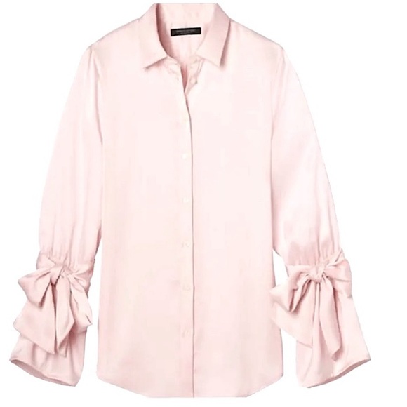 Banana Republic Gorgeous Satin Blouse - Picture 1 of 5